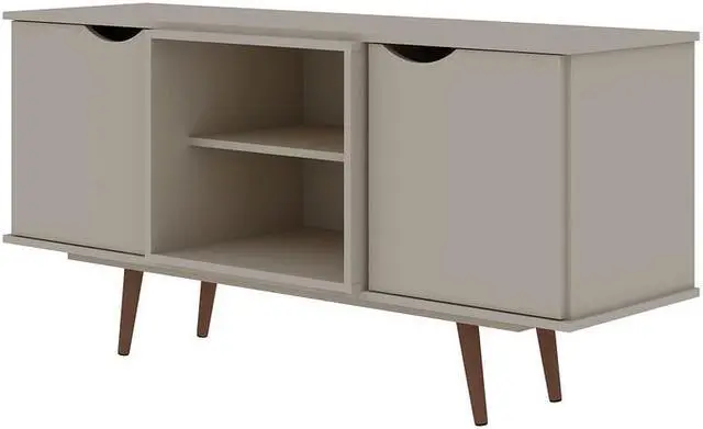 Alt view image 5 of 14 - Hampton 53.54 TV Stand in Off White