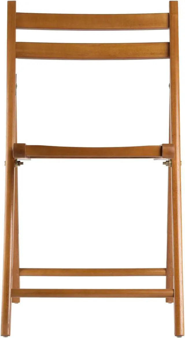 Alt view image 3 of 6 - Robin 4-Pc Folding Chair Set, Teak