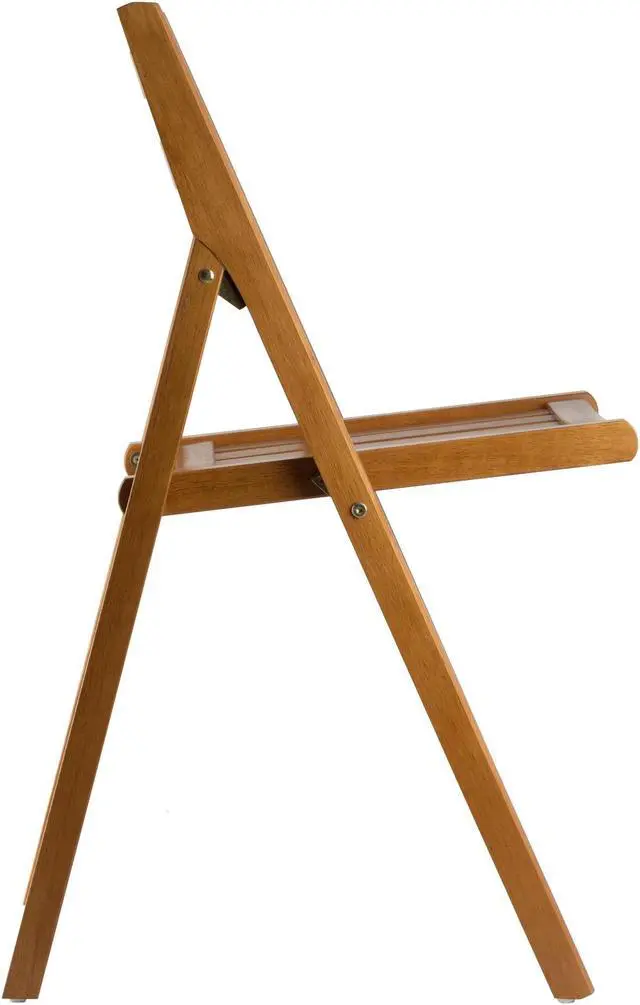 Alt view image 4 of 6 - Robin 4-Pc Folding Chair Set, Teak