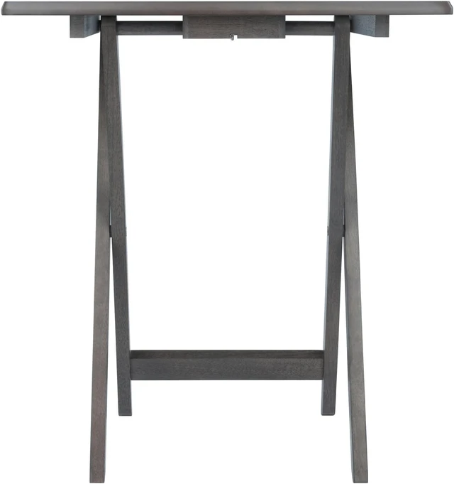 Alt view image 6 of 6 - Dorian 5-Pc Snack Table Set, Oyster Gray