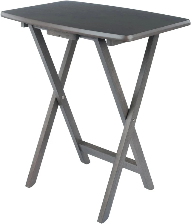Alt view image 5 of 6 - Dorian 5-Pc Snack Table Set, Oyster Gray