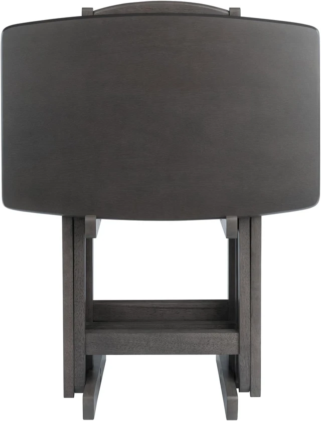 Alt view image 3 of 6 - Dorian 5-Pc Snack Table Set, Oyster Gray