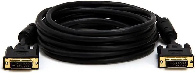 Alt view image 6 of 6 - Cmple  DVI to DVI Cable Dual Link Gold Plated - (DVI Dual Link Cable/DVI D Cable) for Laptop, Projector, HDTV - 15 Feet