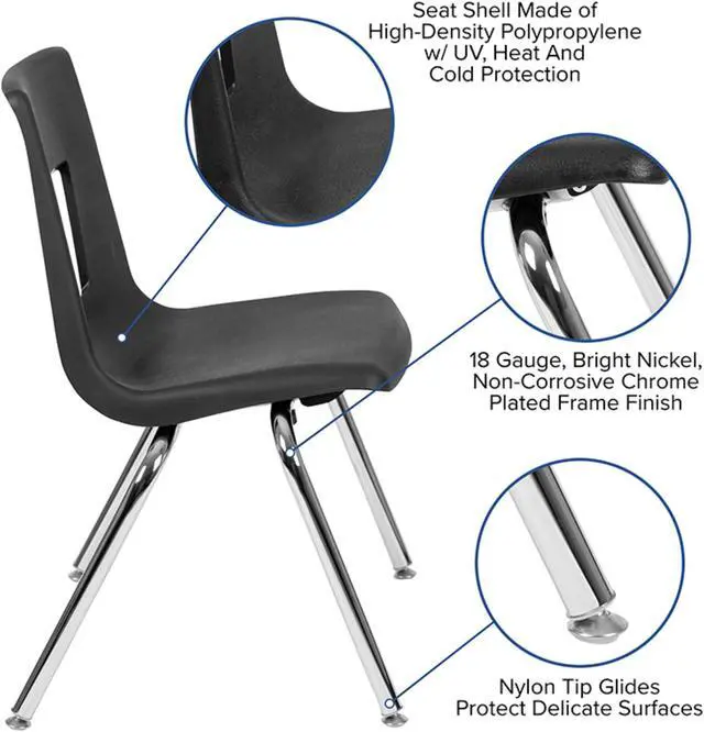 Alt view image 17 of 20 - Flash Furniture Red Computer Gaming Desk and Blue, Black Racing Chair Set with Cup Holder and Headphone Hook