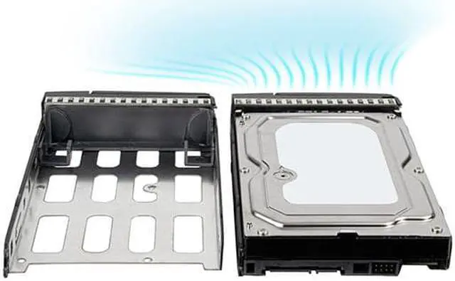 Alt view image 5 of 13 - 2.5" / 3.5" hard drive tray for SilverStone RM21-304, RM21-308, RM22-308, RM22-312, RM43-320-RS, CS381 and CS351