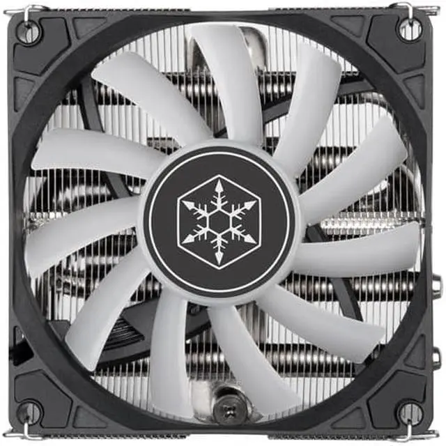 Alt view image 3 of 6 - Horizontal CPU cooler with 4 heat-pipes and 92mm PWM ARGB fan