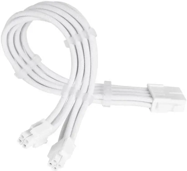 Main image of Super flexible PSU extension cables, 1 x EPS12V 8pin (4+4)