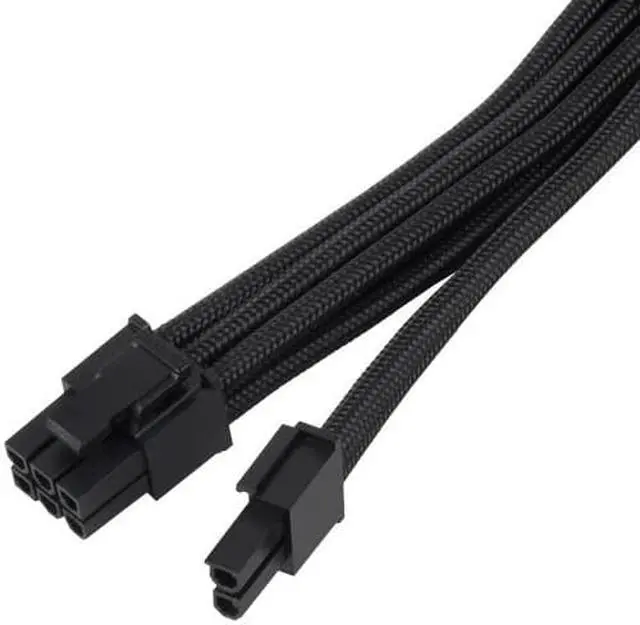 Alt view image 3 of 6 - Super flexible PSU extension cables, 1 x PCIe 8pin (6+2)