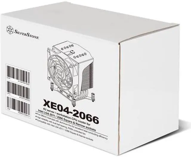 Alt view image 6 of 6 - 4U server / workstation CPU cooler for Intel LGA 2011 / 2066 Square & Narrow sockets CPU Cooler