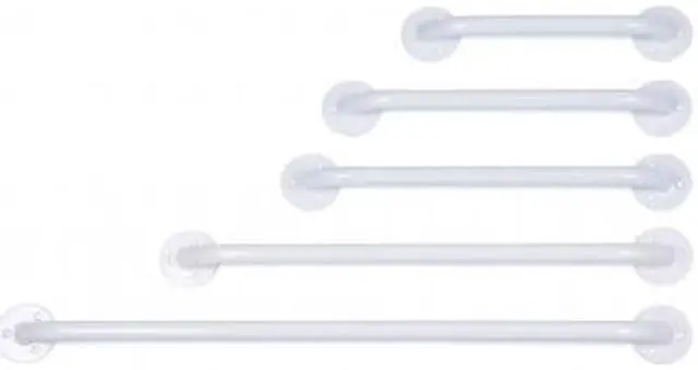 Main image of Lumex Versguard Enamel Coated Grab Bar, White, 32 Inch