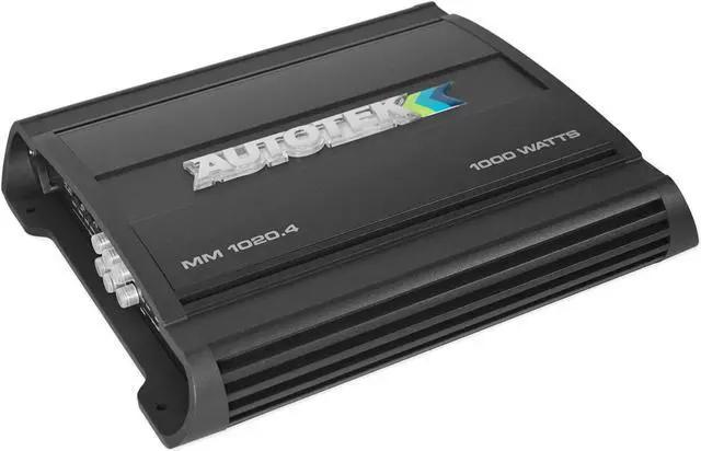 Alt view image 5 of 10 - Autotek MM1020.4 Mean Machine 1000W 4 Channel Bridgeable Amplifier Car Audio Amp