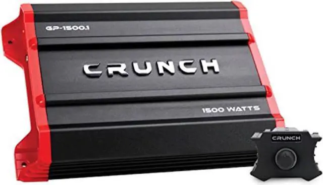 Alt view image 3 of 13 - Crunch Ground Pounder 1 x 750 @ 4 Ohms 1 x 7500 @ 2 Ohms N/A @ 1 Ohms Class A/B