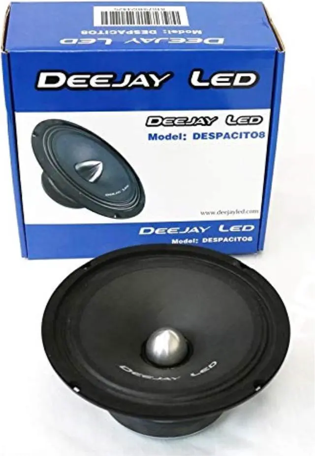 Main image of 8-in Speaker 8-Ohms High Power Mid Bass Speaker