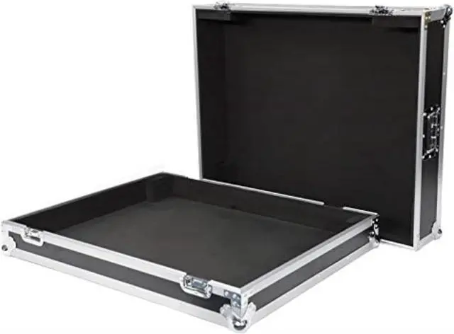Alt view image 2 of 4 - Deejay LED TBHYAMTF5 Fly Drive Case for Yamaha TF5 32-Channel Digital Mixer with Wheels, Black