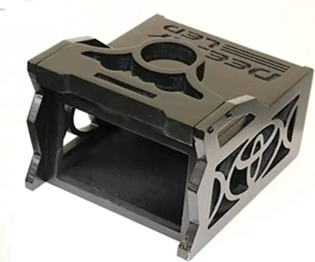 Main image of 1 DIN Space Plus 2 EQ Stylish Wooden Controller Case for Mobile Competitions Black Toyota Style