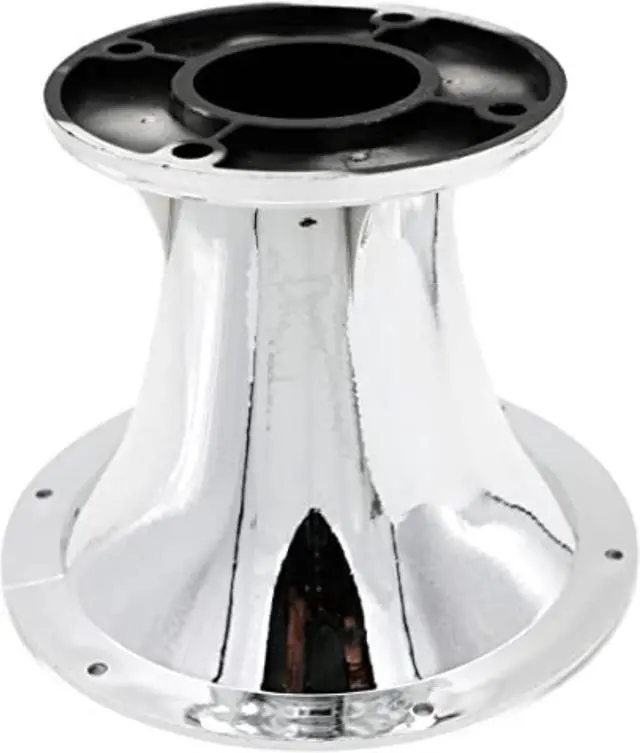 Main image of DEEJAYLED 2" BOLT ON HORN BLACK SILVER
