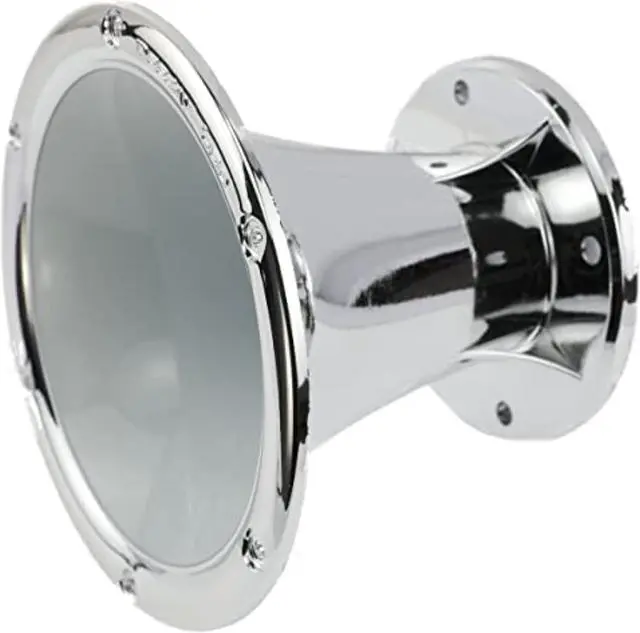 Main image of DEEJAYLED 2" BOLT ON HORN WHITE SILVER