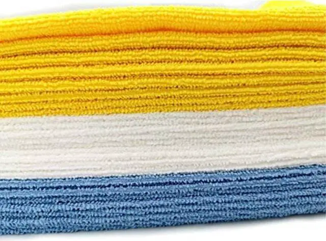 Main image of 25 Piece Multicolor Microfiber Towel Assortment ideal for cleaning fine items
