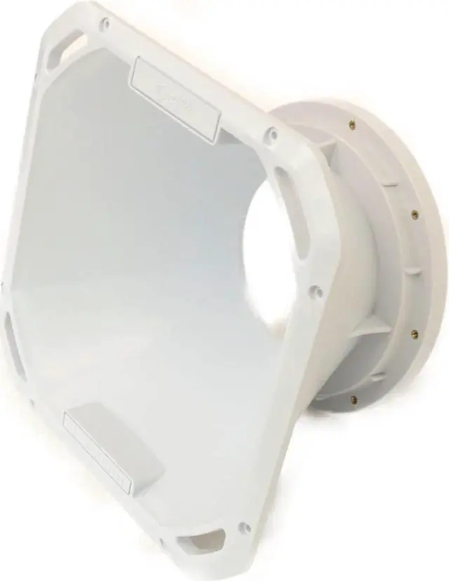 Main image of 6.5-in Speaker Despacito Midrange Diffuser Horn with Exponential Flare in White