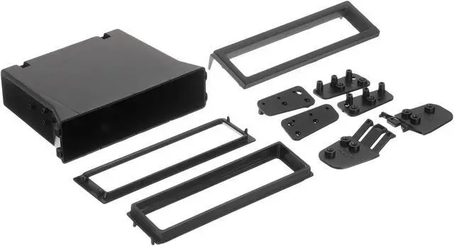 Alt view image 12 of 14 - Metra 988999 Mitsubishi / Subaru / Volkswagen Under Radio Turbo Pocket Kit