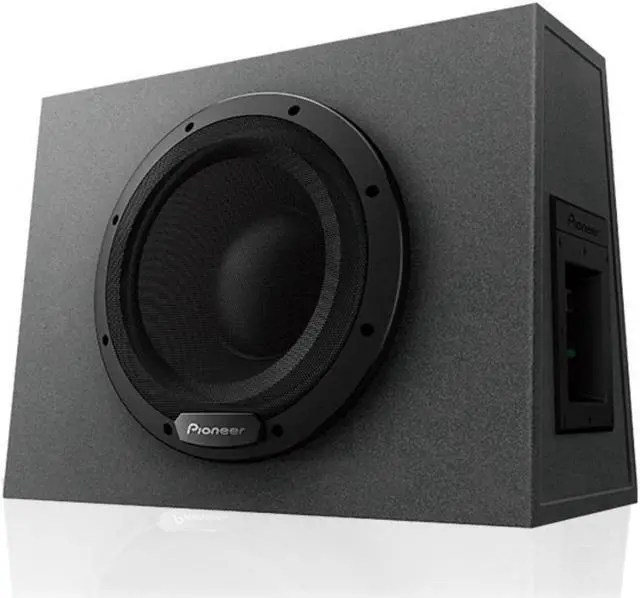 Alt view image 9 of 11 - Pioneer TS-WX1010A 10” Sealed enclosure active subwoofer with built-in amplifier TSWX1010A