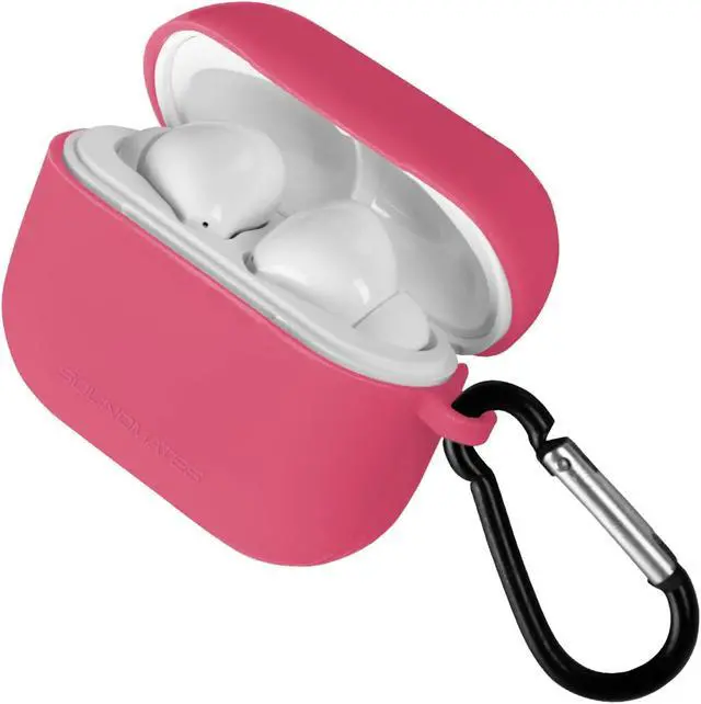 Alt view image 3 of 3 - tzumi wireless charging earbuds, pink