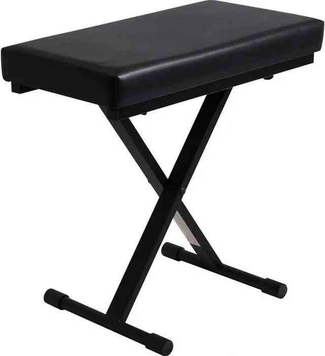 Alt view image 3 of 3 - Ultimate Support JS-XB100-B JamStands Series Keyboard Bench, 300 lbs, Black
