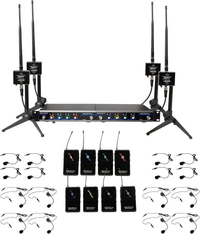 Main image of VOCOPRO DUAL WIRELESS MICROPHONE ANTENNA