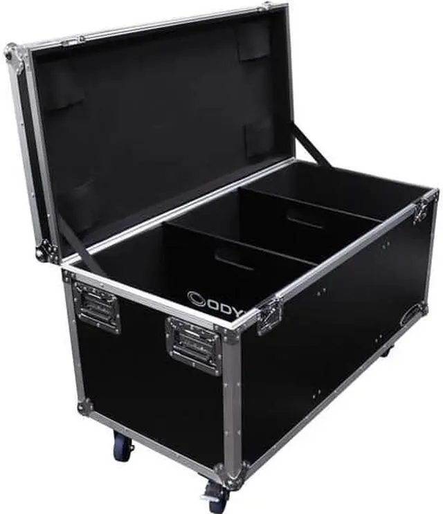 Main image of STAKPAK UTILITY TRUNK WITH WHEELS AND STACKING CASTER PLATES: INTERIOR DIMS. 42"x17"x 20"