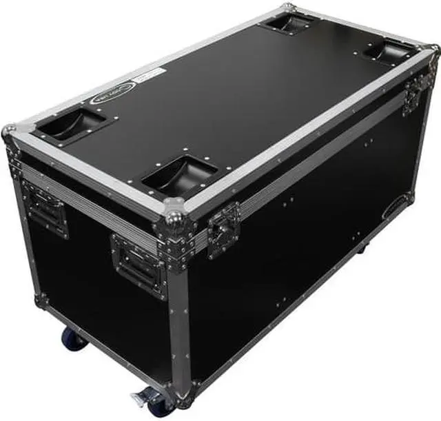 Alt view image 2 of 7 - STAKPAK UTILITY TRUNK WITH WHEELS AND STACKING CASTER PLATES: INTERIOR DIMS. 42"x17"x 20"
