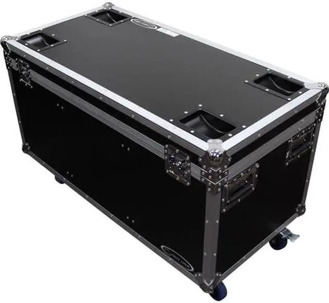 Alt view image 4 of 7 - STAKPAK UTILITY TRUNK WITH WHEELS AND STACKING CASTER PLATES: INTERIOR DIMS. 42"x17"x 20"