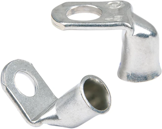 Alt view image 2 of 6 - Ancor 90° Tinned Copper Lug #2/0 - 5/16" - 2-Piece