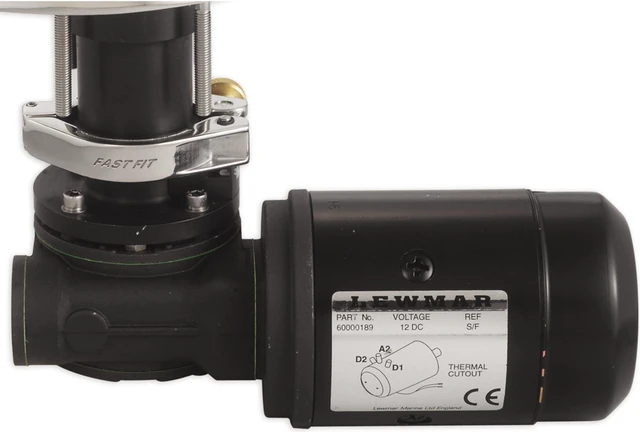 Alt view image 2 of 5 - Lewmar V1 Fast Fit Motor Gearbox Assembly - 12V