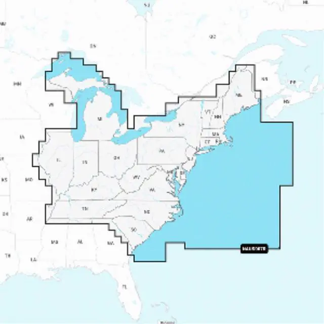Main image of Navionics+ NAUS007R - U.S. East