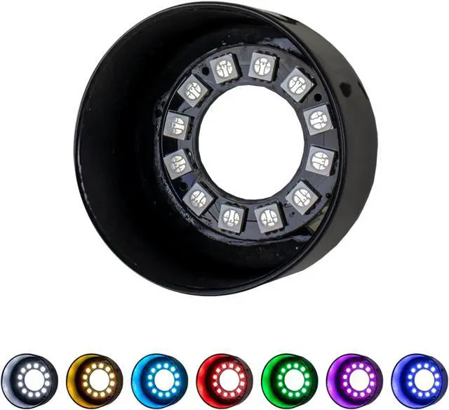 Alt view image 2 of 5 - Sea-Dog LED Rod Holder Cap Light - 2" Diameter