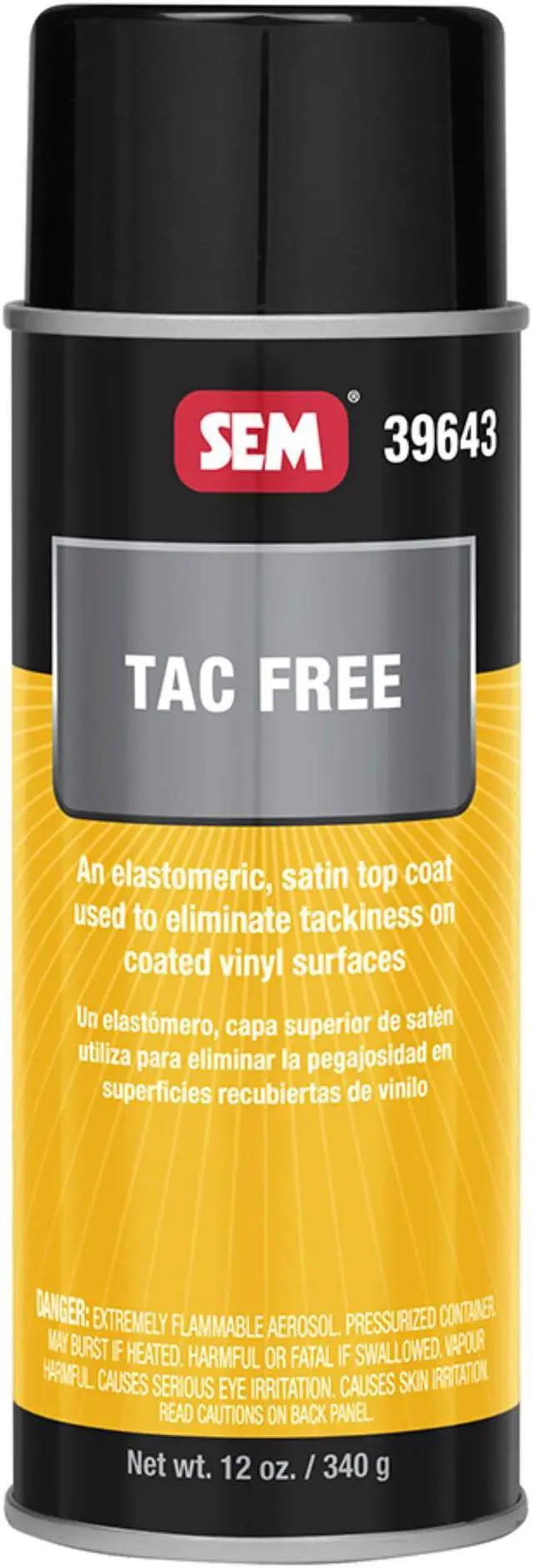 Alt view image 3 of 4 - SEM 39643 Tac Free Aerosol - 12 oz.