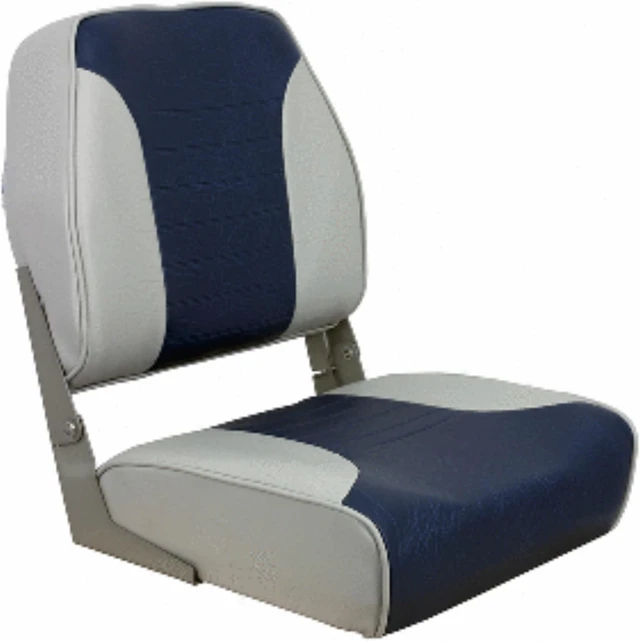 Main image of Springfield Economy Multi-Color Folding Seat - Grey/Blue