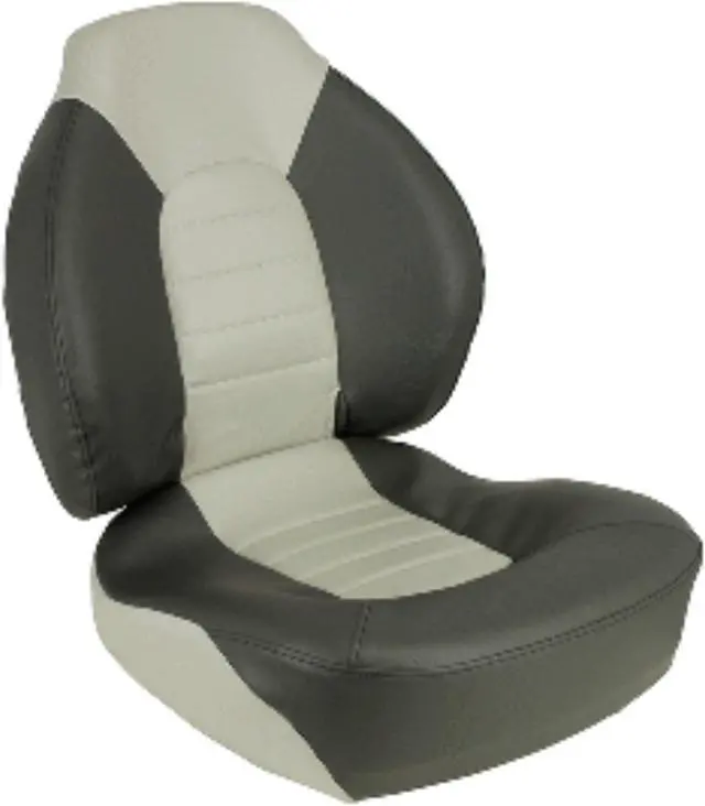 Main image of Springfield Fish Pro Mid Back Folding Seat - Charcoal/Grey