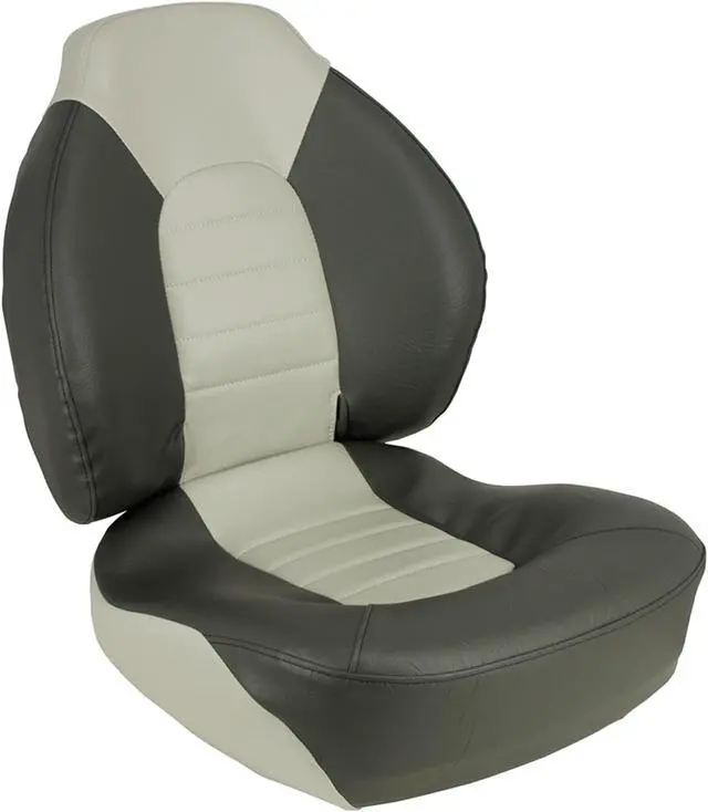 Alt view image 2 of 4 - Springfield Fish Pro Mid Back Folding Seat - Charcoal/Grey