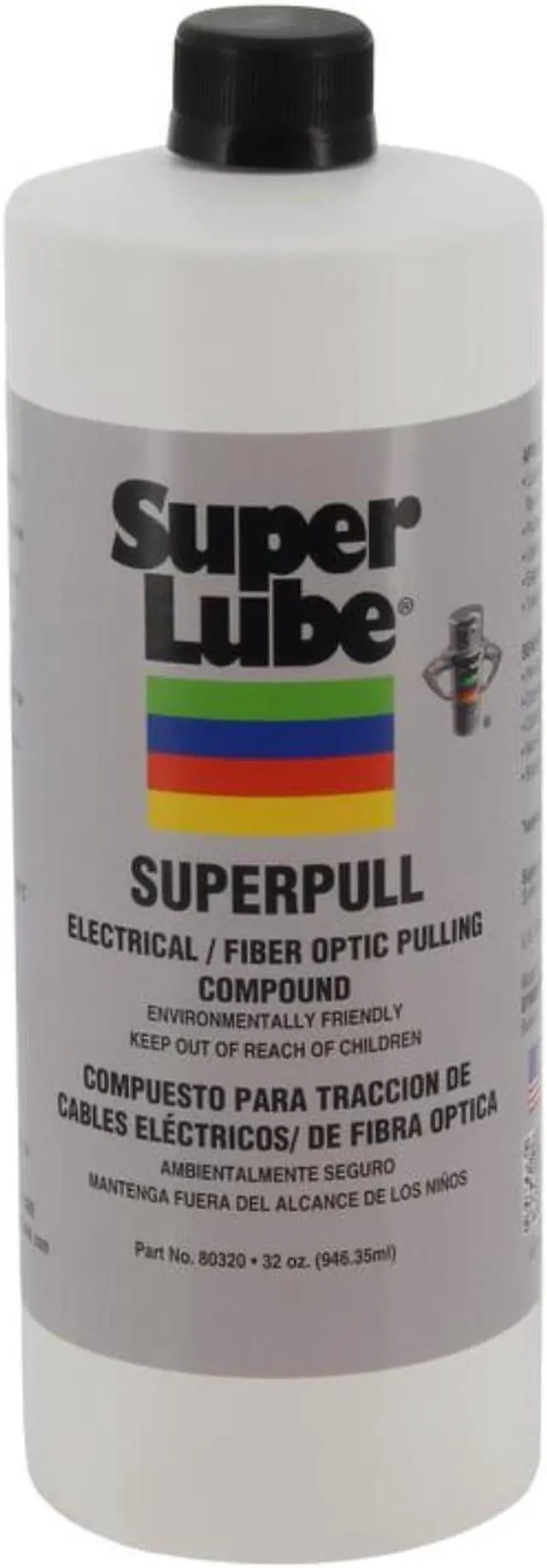 Alt view image 7 of 8 - SUPER LUBE 80320 Electrical Pulling Compound, Bottle, 1 Qt.