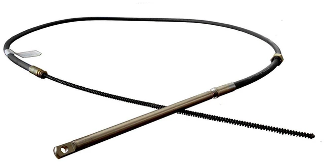 Alt view image 2 of 5 - Uflex M90 Mach Black Rotary Steering Cable - 13
