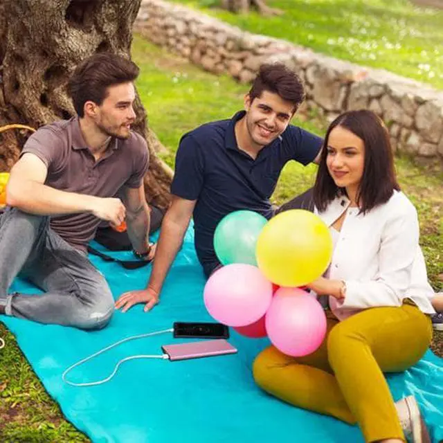 Alt view image 3 of 5 - 20000mAh Power Bank Ultra-thin External Battery Pack Phone Charger Dual USB Ports