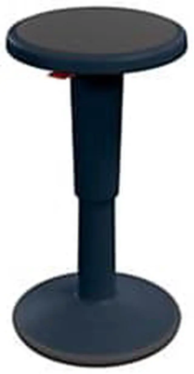 Main image of MooreCo Hierarchy Grow Stool - Tall, Backless - Supports Up to 250 lbs - 17" to 24" Seat Height - Navy Seat, Navy Base - 50970-NAVY