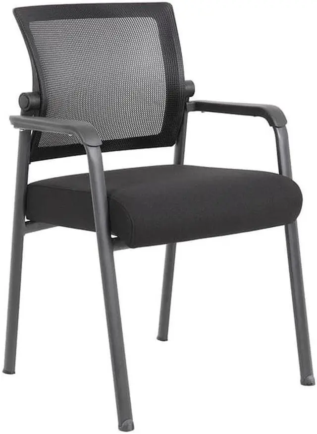 Alt view image 2 of 4 - Boss Mesh 4-Legged Guest Chair