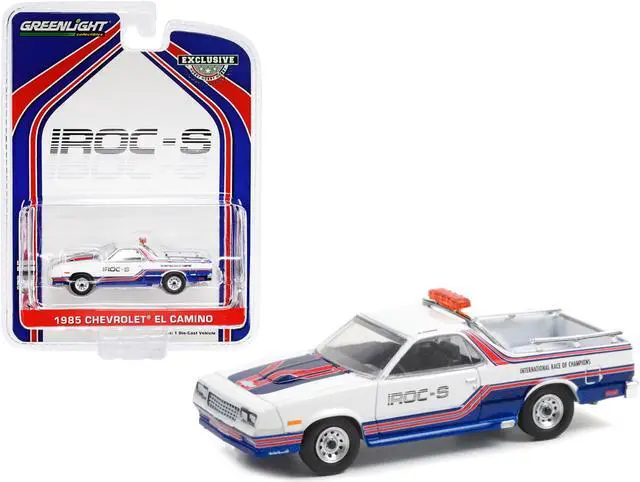Alt view image 2 of 5 - 1985 Chevrolet El Camino SS Pickup Pace Truck IROC-S "International Race of Champions" (1985) "Hobby Exclusive" 1/64 Diecast Model Car by Greenlight