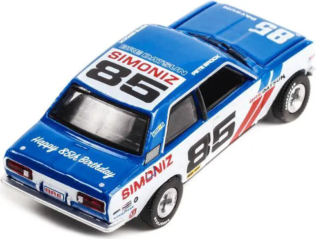 Alt view image 3 of 8 - 1972 Datsun 510 #85 BRE (Brock Racing Enterprises) "Happy 85th Birthday Peter Brock" "Hobby Exclusive" 1/64 Diecast Model Car by Greenlight