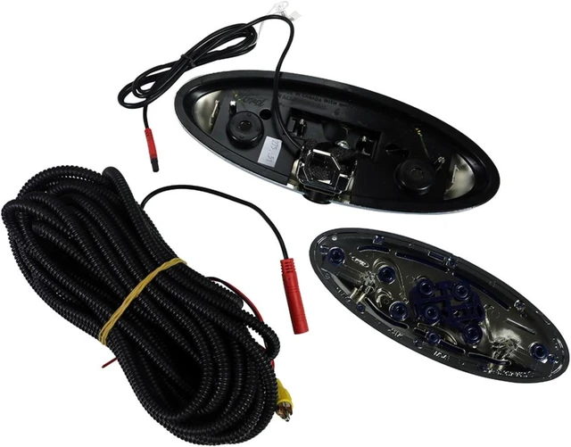 Alt view image 6 of 10 - CRUX CFD-03E Crux Emblem Camera - Backup camera for select 2004-up Ford trucks