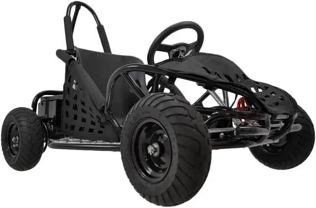 Main image of Baja X 79CC Kids Gas Go-Kart Black