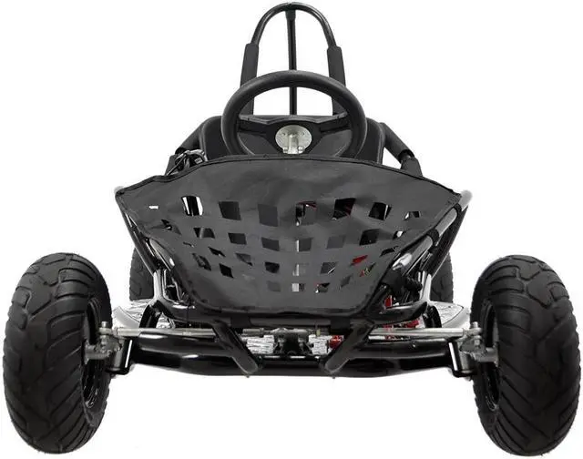 Alt view image 3 of 3 - Baja X 79CC Kids Gas Go-Kart Black