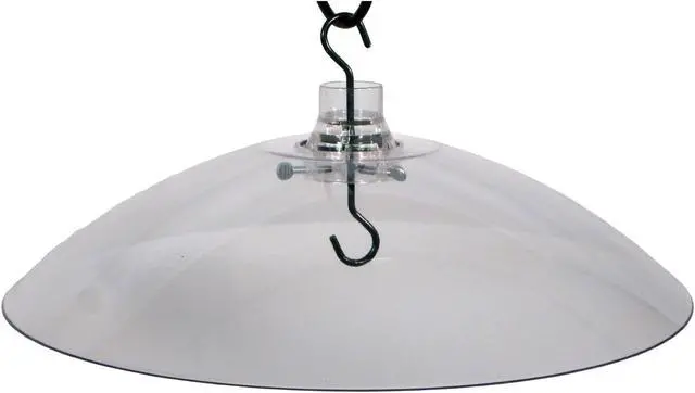 Main image of Woodlink 16 Clear Plastic Baffle Hang or Pole Mount Model WLCLBAF16